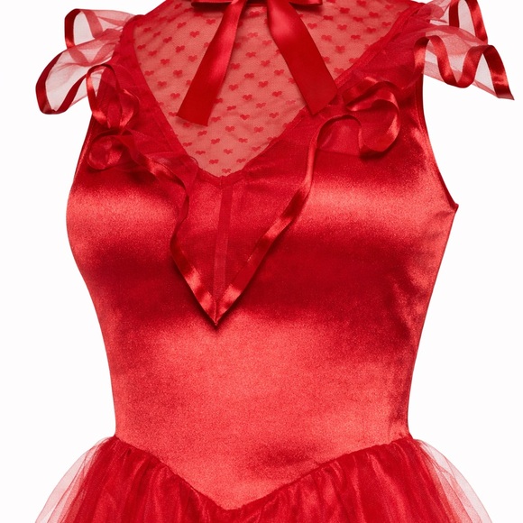 Dolls Kill Trickz N’ Treatz Bride of Beetle Costume Set – Red – Size Small – NWT - Picture 3 of 5